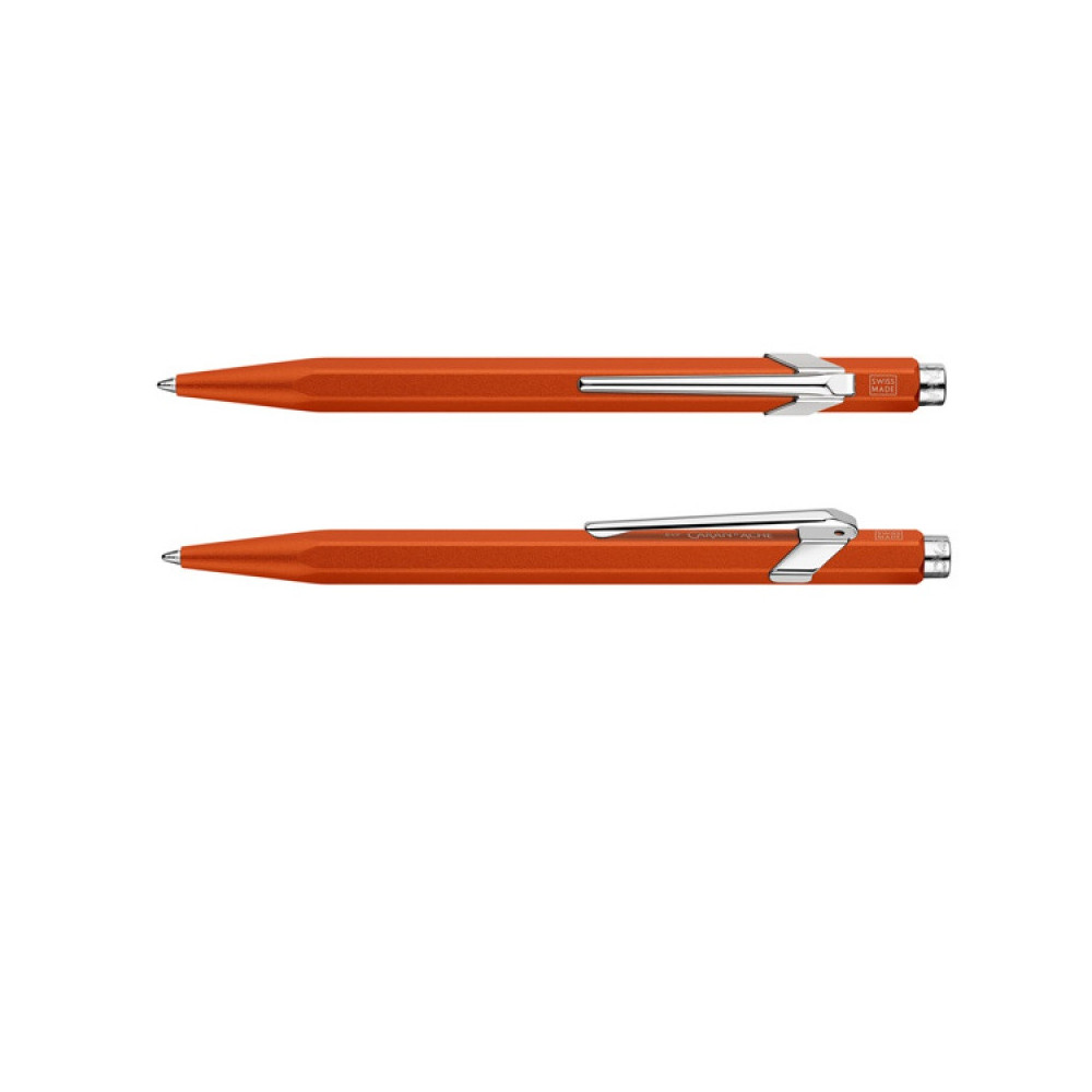 Długopis 849 Colormat-X z etui - Caran d'Ache - Orange