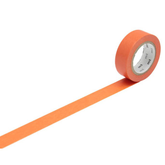 Taśma papierowa washi - MT Masking Tape - Ninjin Carrot, 7 m