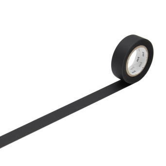 Masking Tape - Matte Black, 7 m