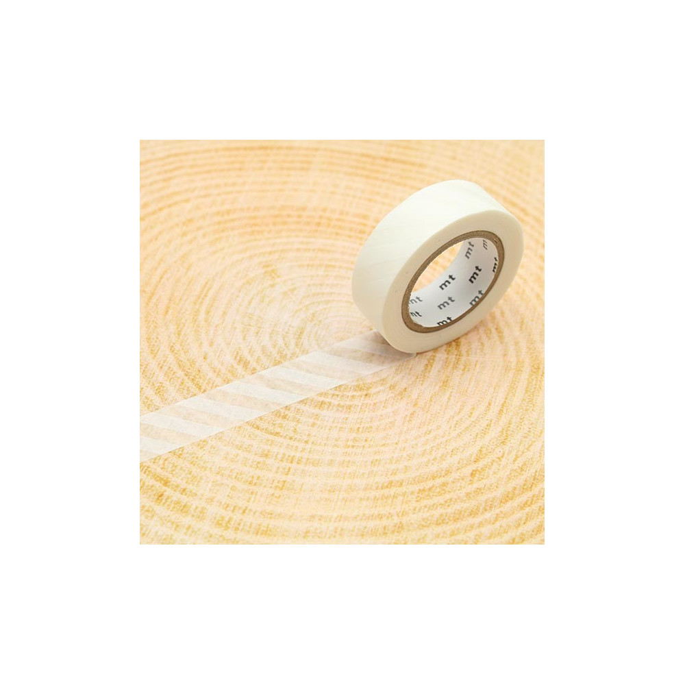 Masking Tape - Stripe White, 7 m