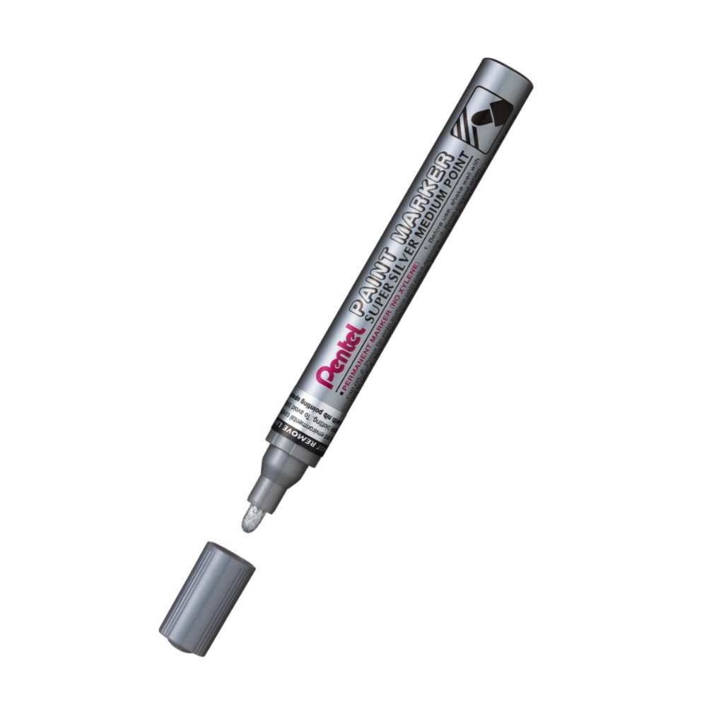Marker olejowy Paint Marker - Pentel - srebrny