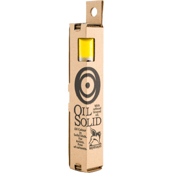 Oil Solid paint in solid stick - Renesans - 05, primary yellow, 40 ml