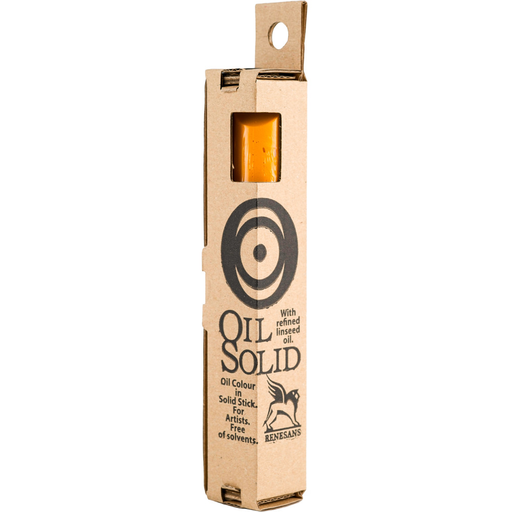 Oil Solid paint in solid stick - Renesans - 07, cadmium yellow, 40 ml