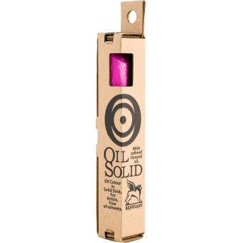 Oil Solid paint in solid stick - Renesans - 13, pink, 40 ml