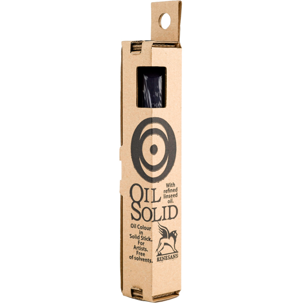 Oil Solid paint in solid stick - Renesans - 14, violet, 40 ml