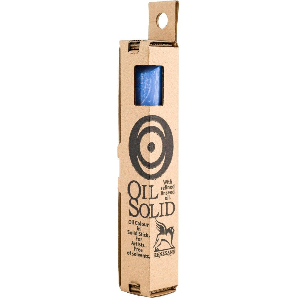 Oil Solid paint in solid stick - Renesans - 15, royal blue, 40 ml