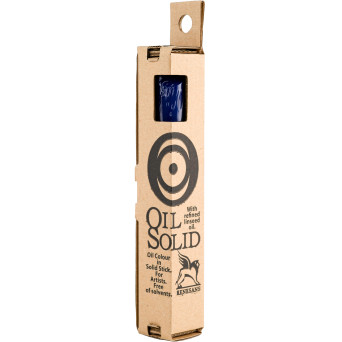 Oil Solid paint in solid stick - Renesans - 18, ultramarine blue, 40 ml