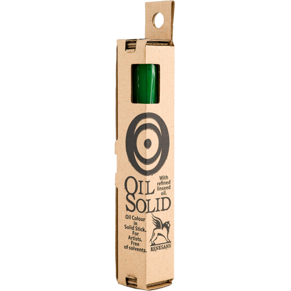 Farba olejna Oil Solid w sztyfcie - Renesans - 22, cinnabar green, 40 ml