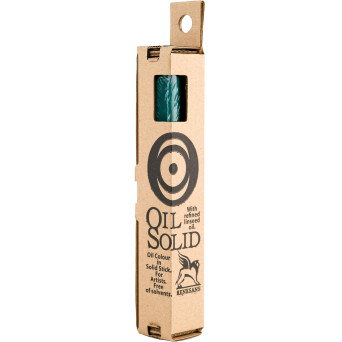 Oil Solid paint in solid stick - Renesans - 23, emerald green, 40 ml