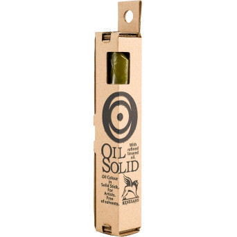 Oil Solid paint in solid stick - Renesans - 24, sap green, 40 ml