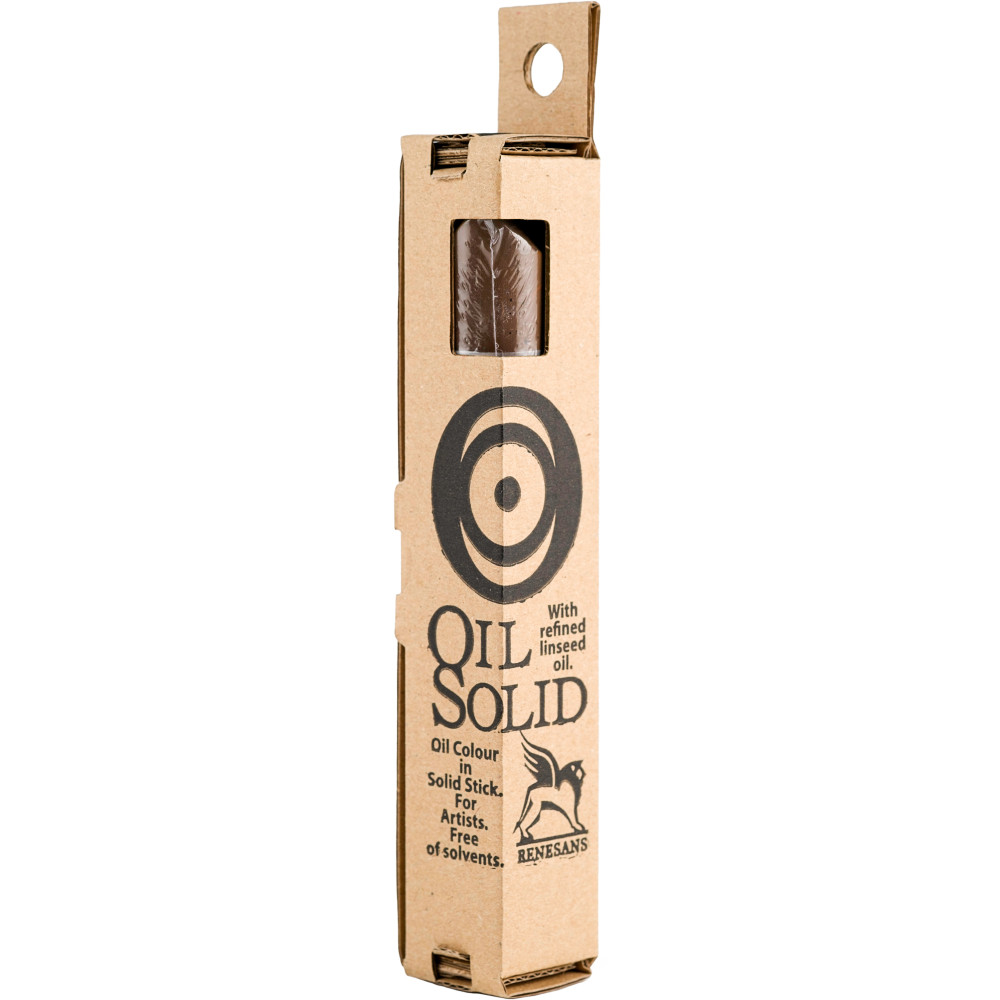 Oil Solid paint in solid stick - Renesans - 26, sepia, 40 ml