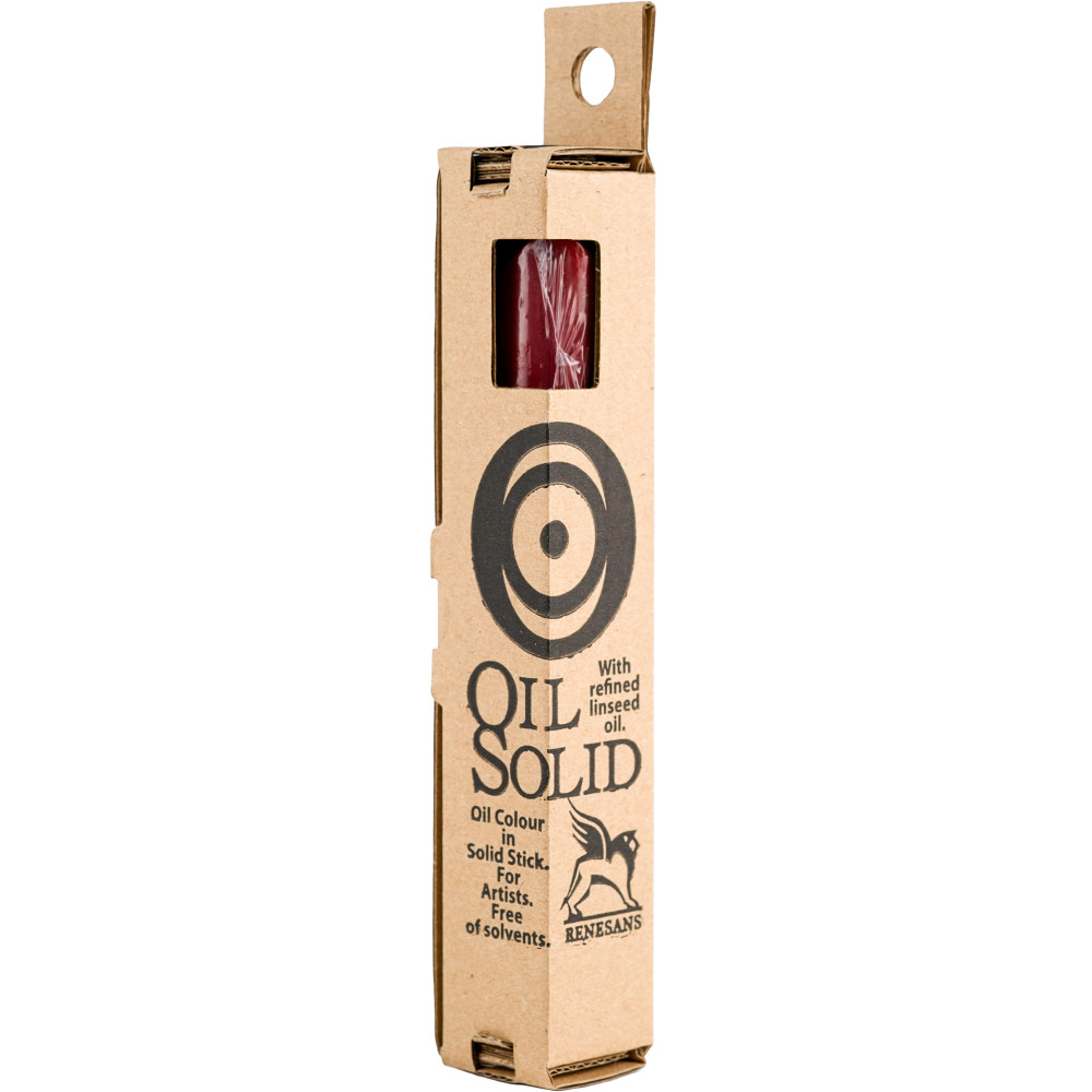 Oil Solid paint in solid stick - Renesans - 30, Mars red, 40 ml