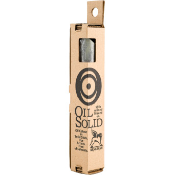 Oil Solid paint in solid stick - Renesans - 33, mineral grey, 40 ml