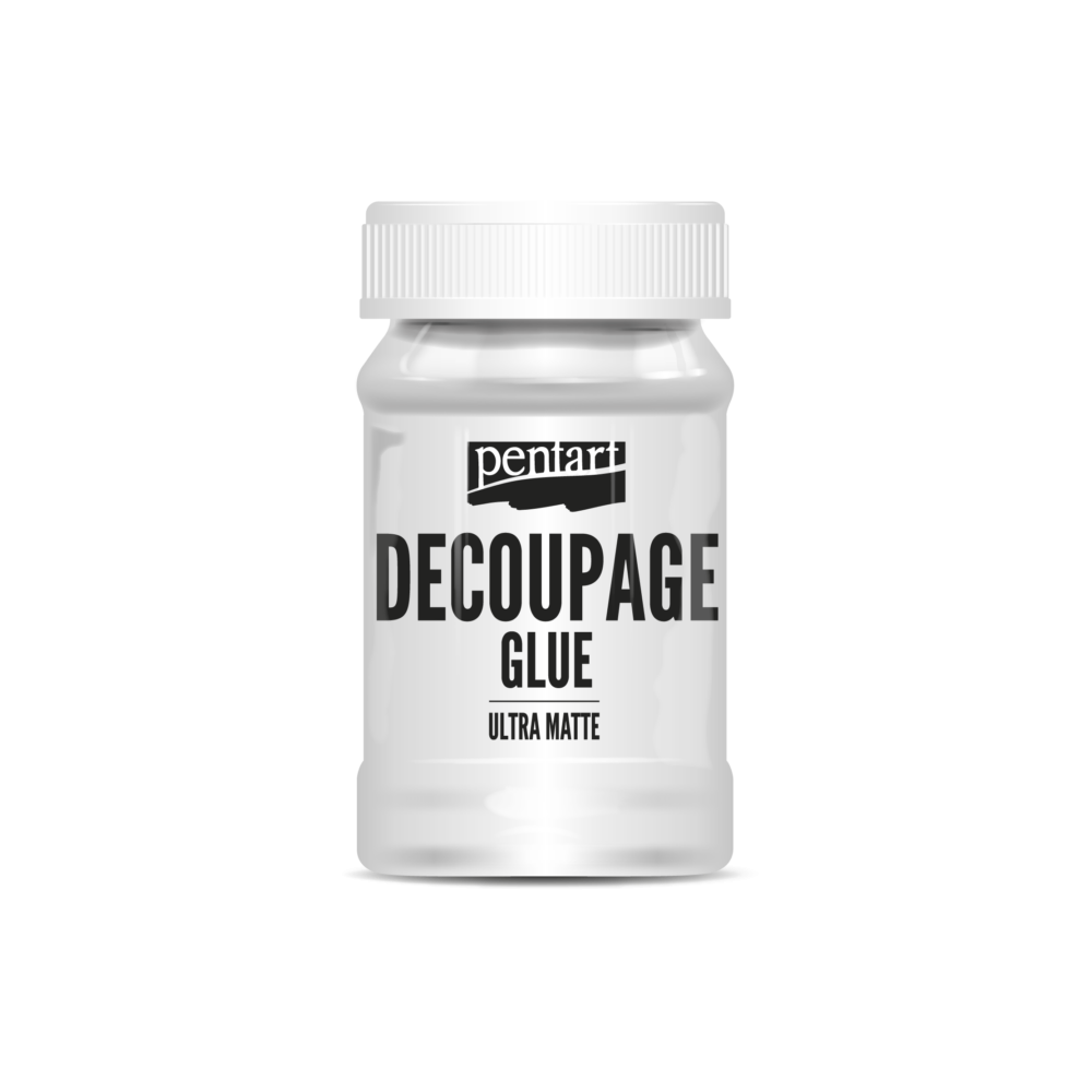 Klej z werniksem do decoupage - Pentart - ultra matt, 100 ml