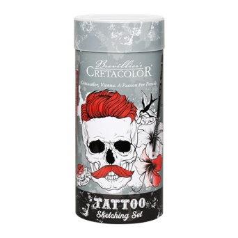 Tattoo Sketching Set - Cretacolor - 14 pcs.