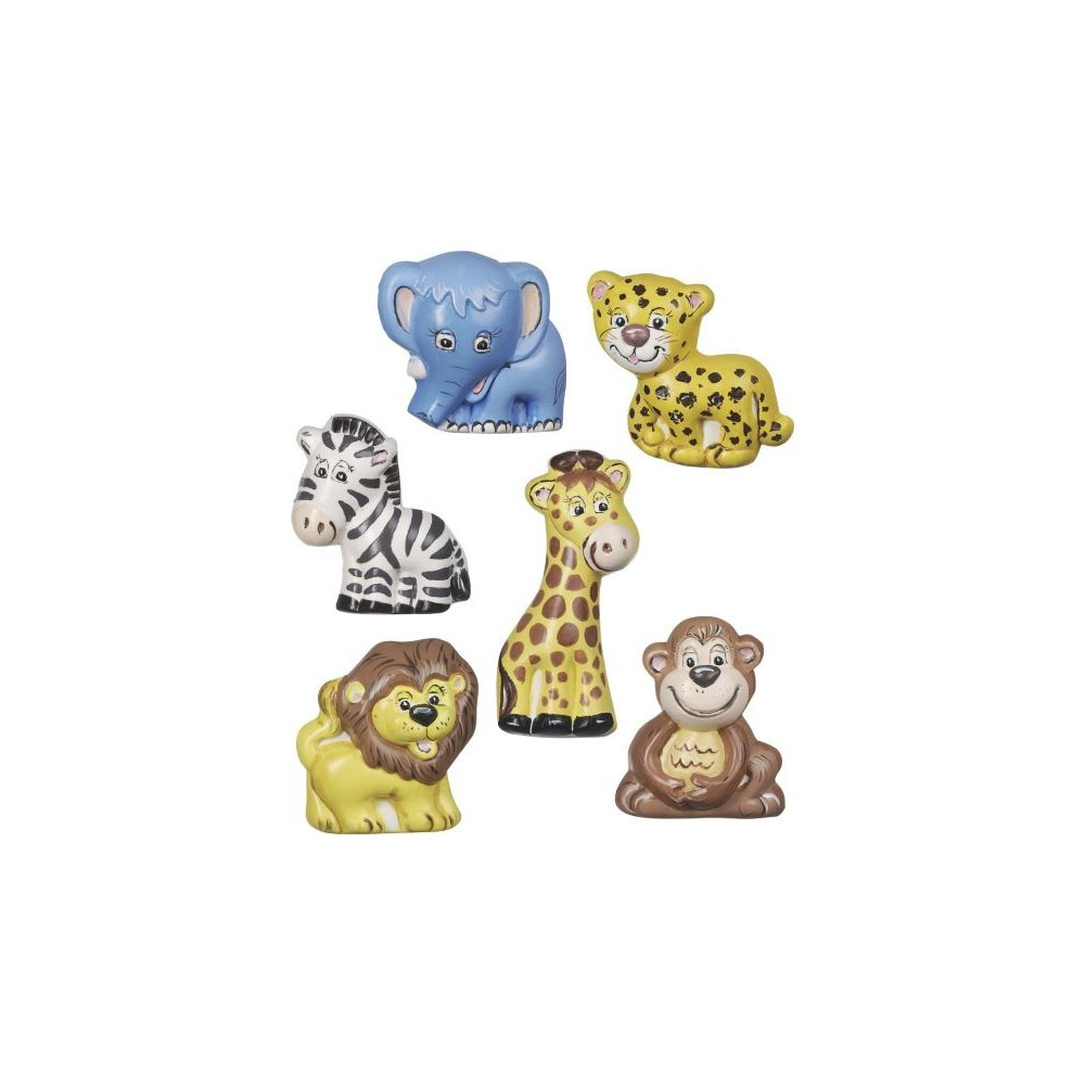 Set of molds for plaster casting - Knorr Prandell - Animals, 6 pcs.