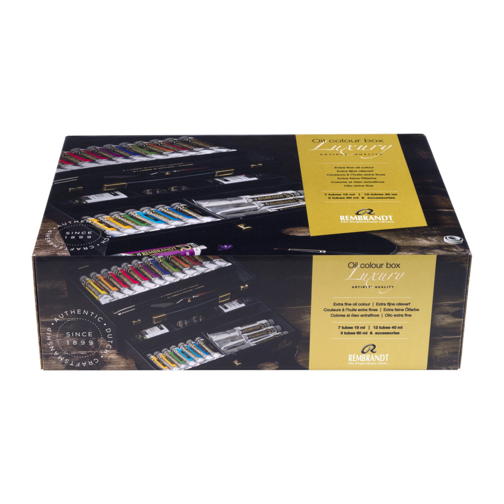 Oil Color Luxury Box paints set - Rembrandt