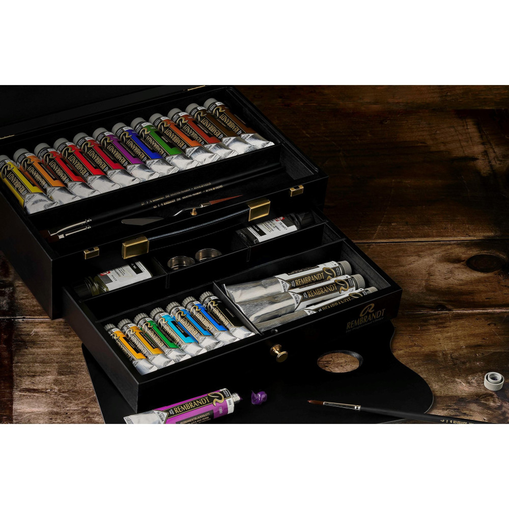 Oil Color Luxury Box paints set - Rembrandt