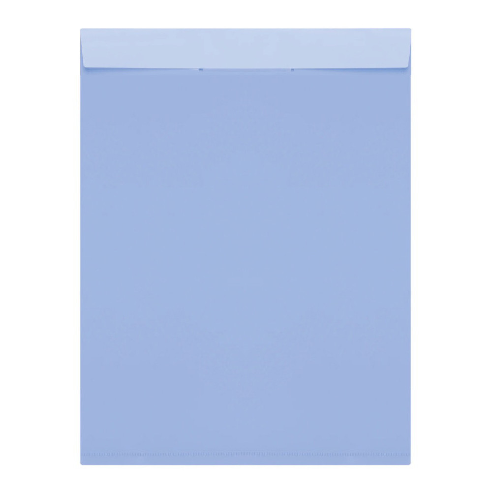 Folder, envelope for documents and drawings - Pentel - blue, vertical, A4