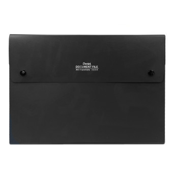 Document file organiser - Pentel - black, A4