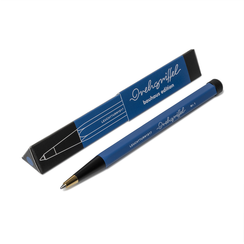 Długopis Drehgriffel Nr. 1 Bauhaus - Leuchtturm1917 - Blue & Black