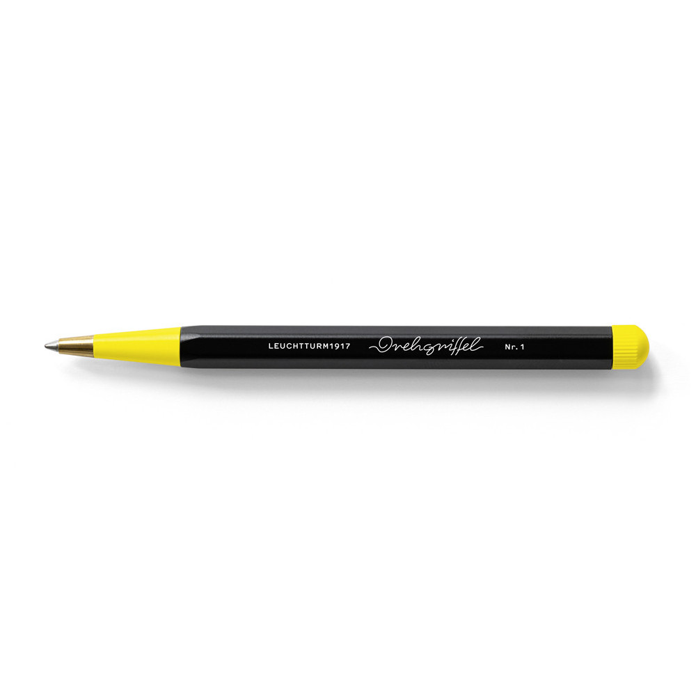 Długopis Drehgriffel Nr. 1 Bauhaus - Leuchtturm1917 - Black & Lemon