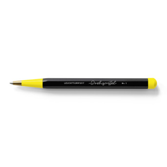 Długopis Drehgriffel Nr. 1 Bauhaus - Leuchtturm1917 - Black & Lemon