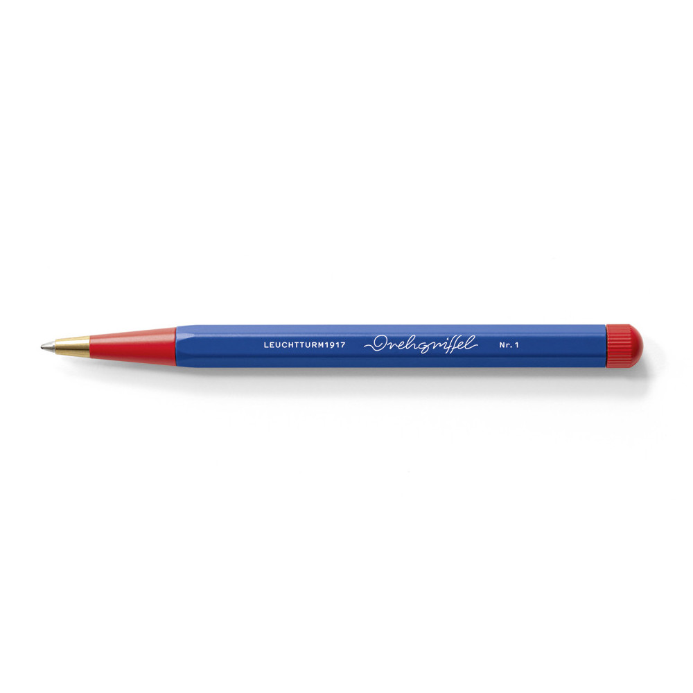 Drehgriffel Nr. 1 Bauhaus pen - Leuchtturm1917 - Blue & Red
