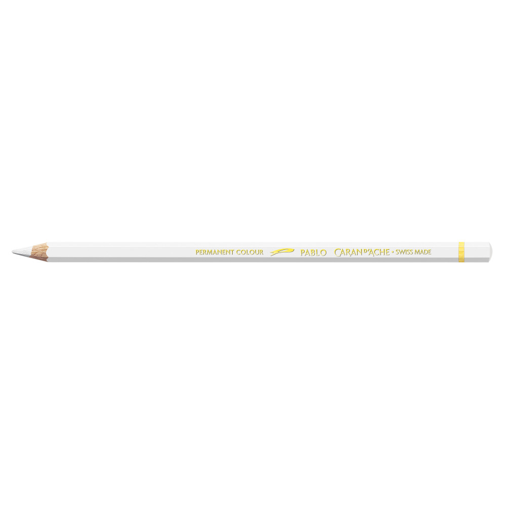 Pablo colored pencil - Caran d'Ache - 001, White