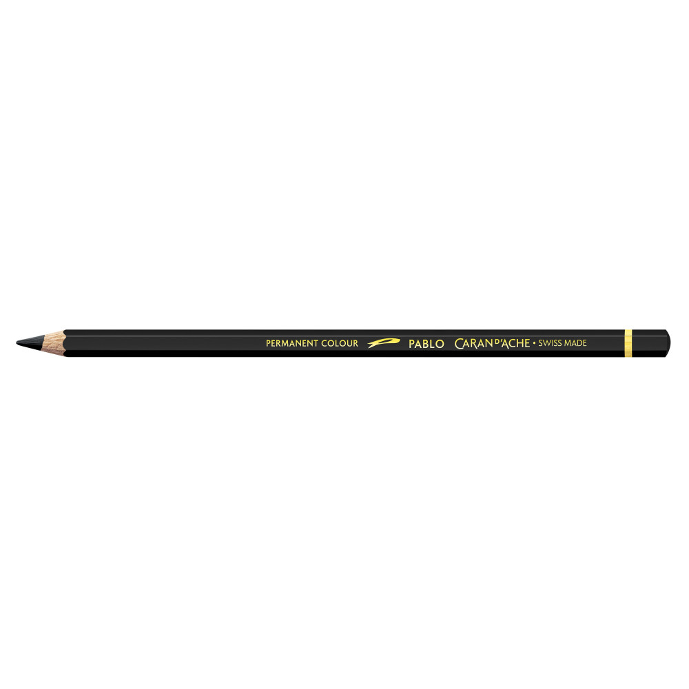 Pablo colored pencil - Caran d'Ache - 009, Black