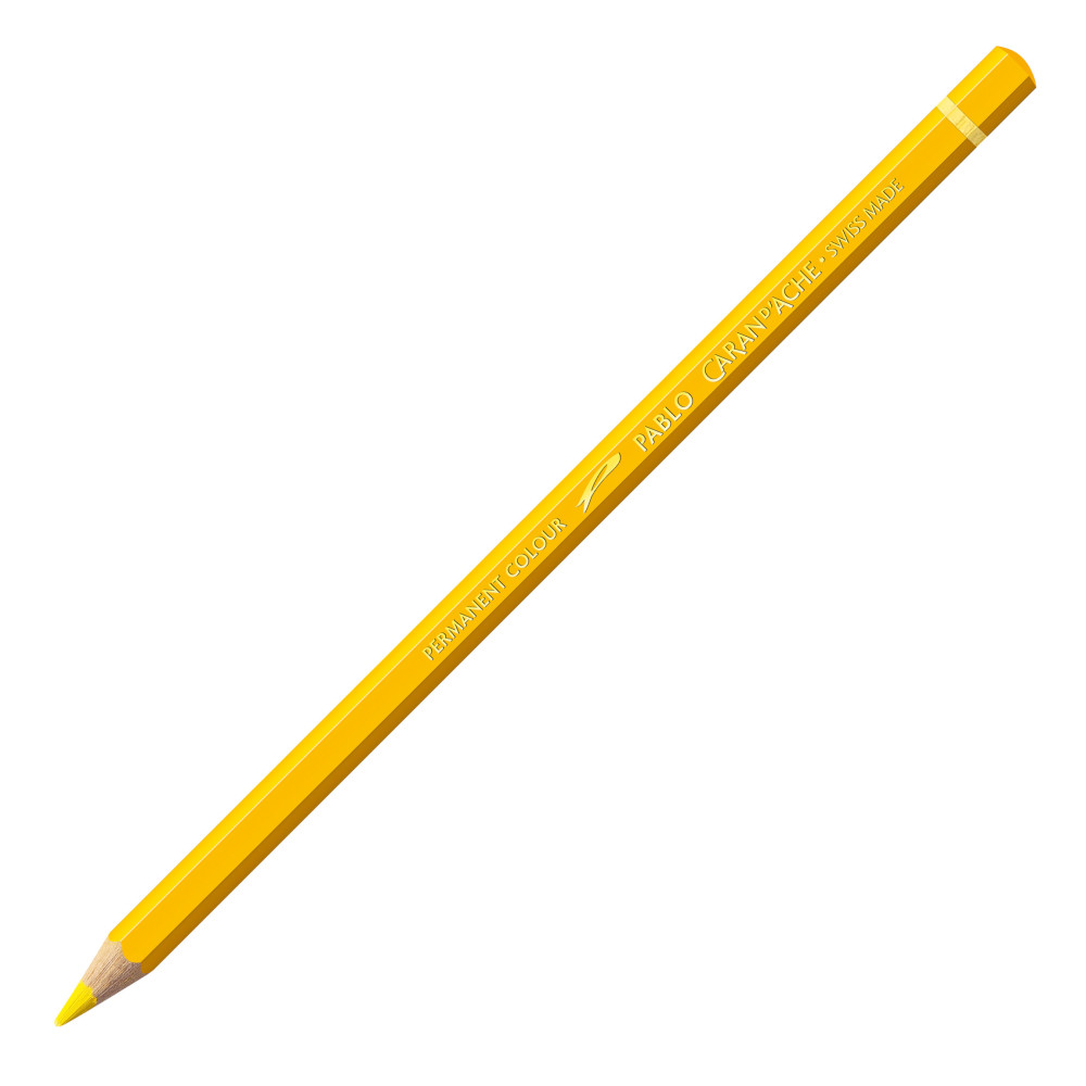 Pablo colored pencil - Caran d'Ache - 010, Yellow