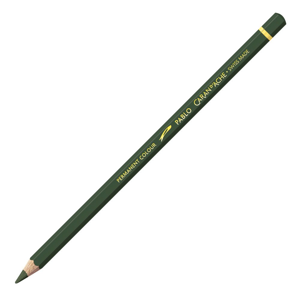 Kredka ołówkowa Pablo - Caran d'Ache - 019, Olive Black