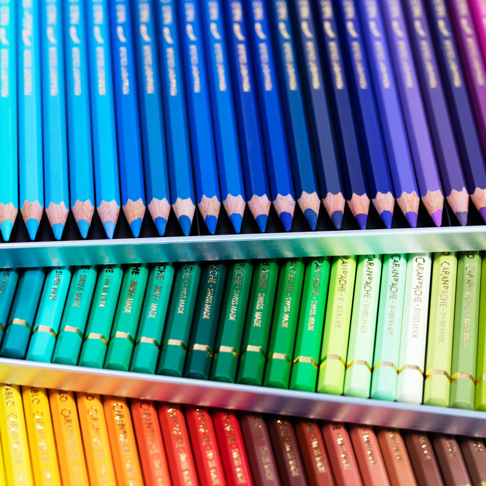 Pablo colored pencil - Caran d'Ache - 051, Salmon