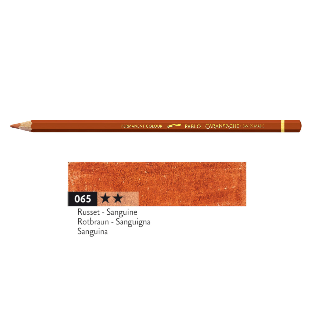 Kredka ołówkowa Pablo - Caran d'Ache - 065, Russet