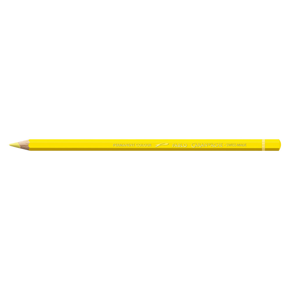 Pablo colored pencil - Caran d'Ache - 240, Lemon Yellow