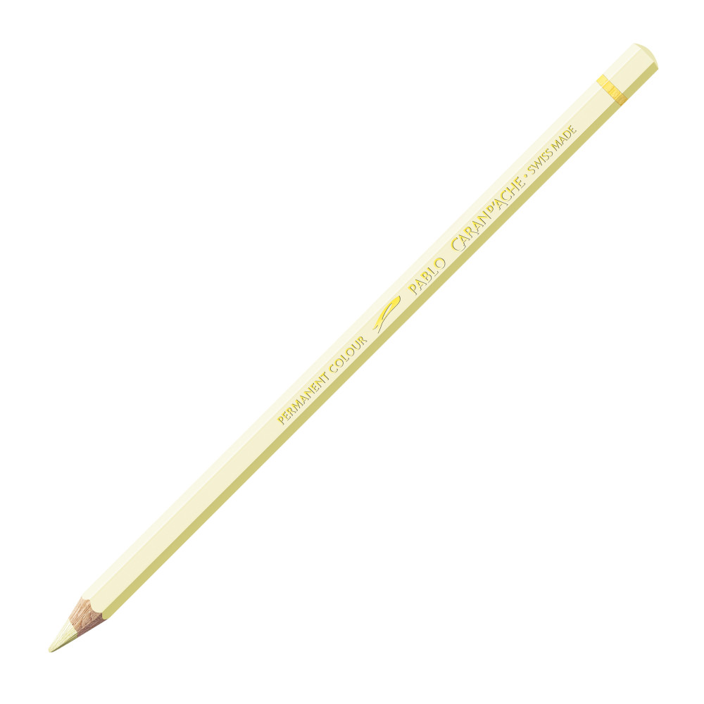 Pablo colored pencil - Caran d'Ache - 241, Light Lemon Yellow