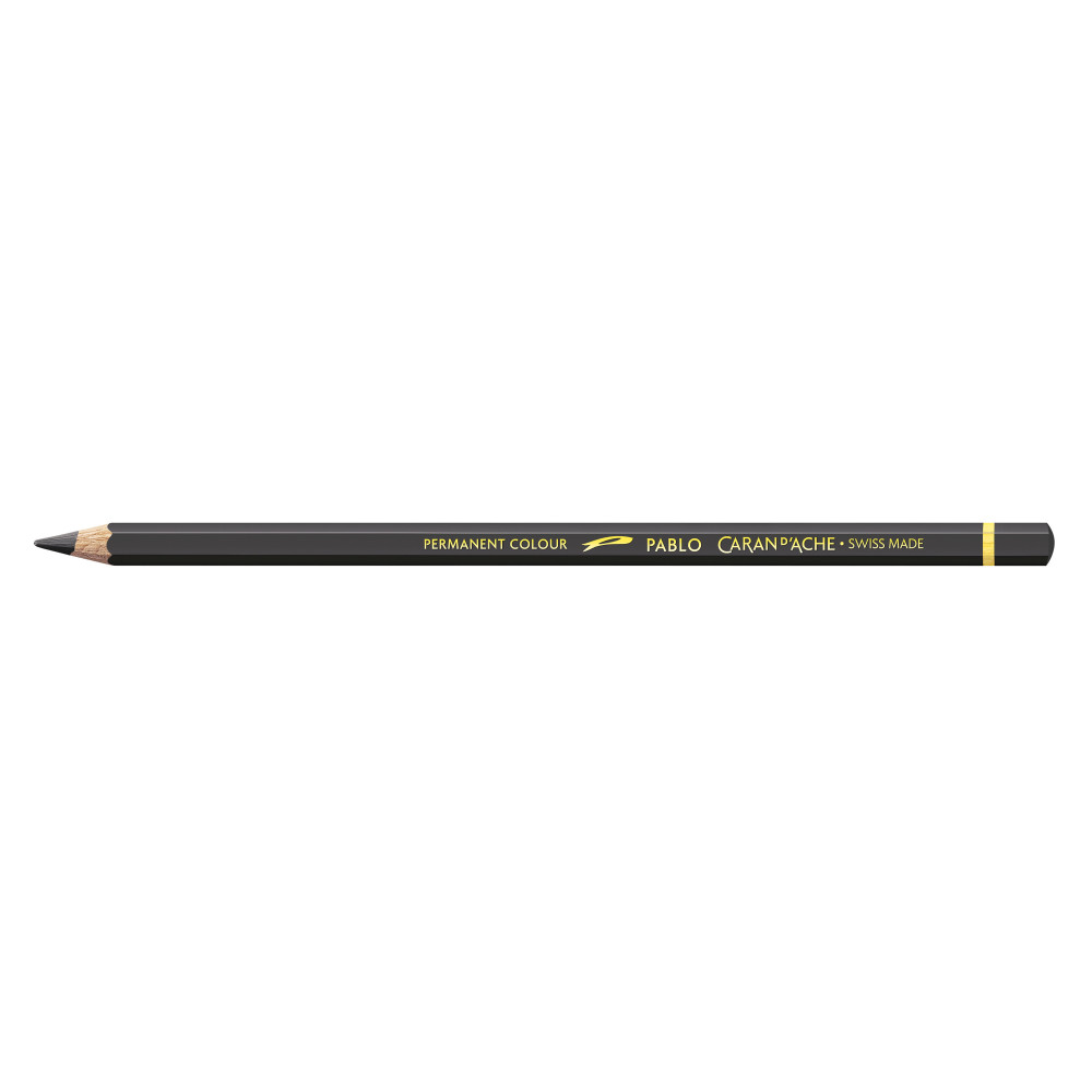 Pablo colored pencil - Caran d'Ache - 409, Charcoal Grey