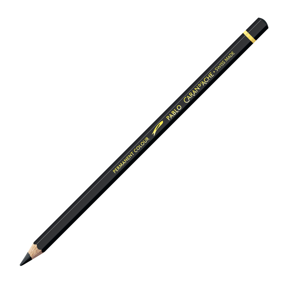 Kredka ołówkowa Pablo - Caran d'Ache - 496, Ivory Black