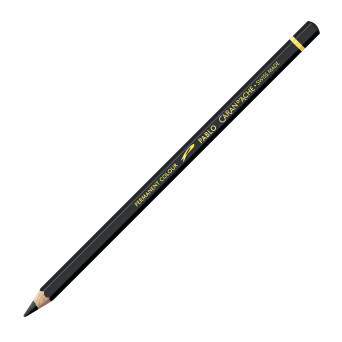 Pablo colored pencil - Caran d'Ache - 496, Ivory Black