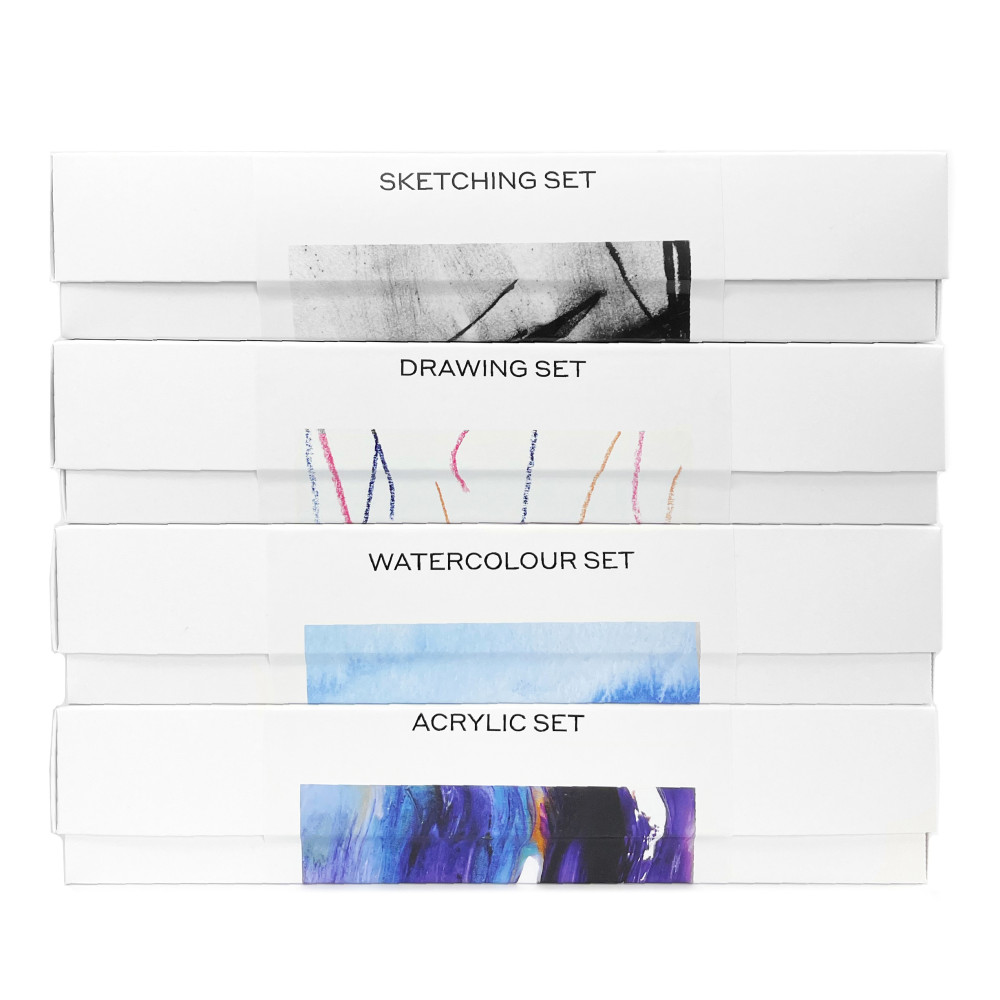 Zestaw do malarstwa akrylowego Acrylic Set - PaperConcept