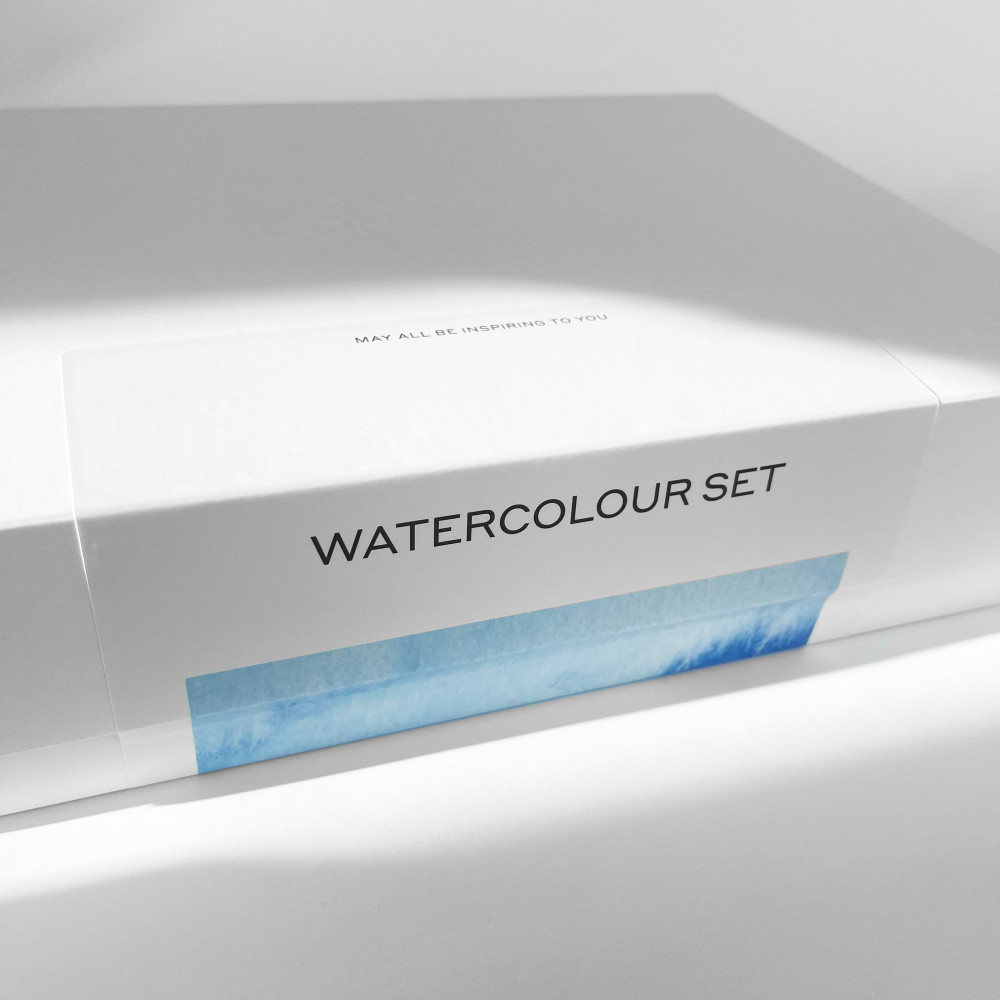 Zestaw do malarstwa akwarelowego Watercolour Set - PaperConcept