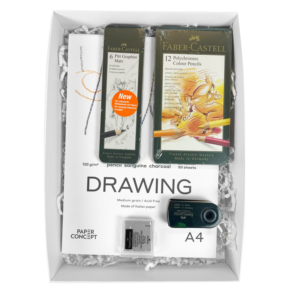 Zestaw do rysowania Drawing Set - PaperConcept