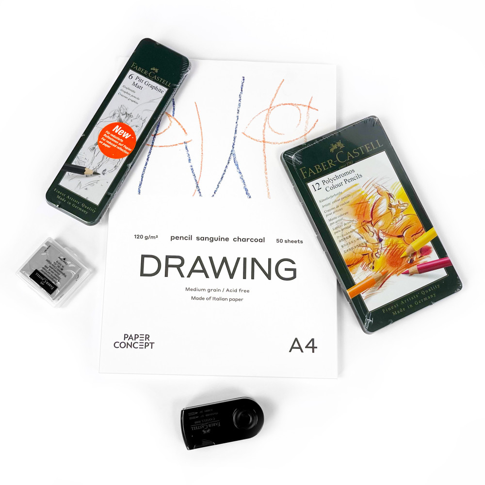 Zestaw do rysowania Drawing Set - PaperConcept