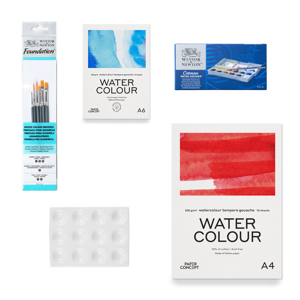 Watercolour Set - PaperConcept