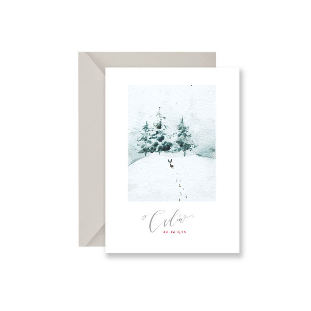 Greeting card - Muska - Rabbit, A6