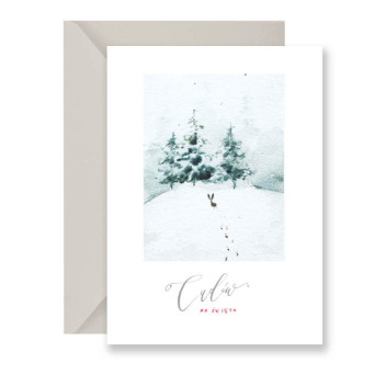 Greeting card - Muska - Rabbit, A6