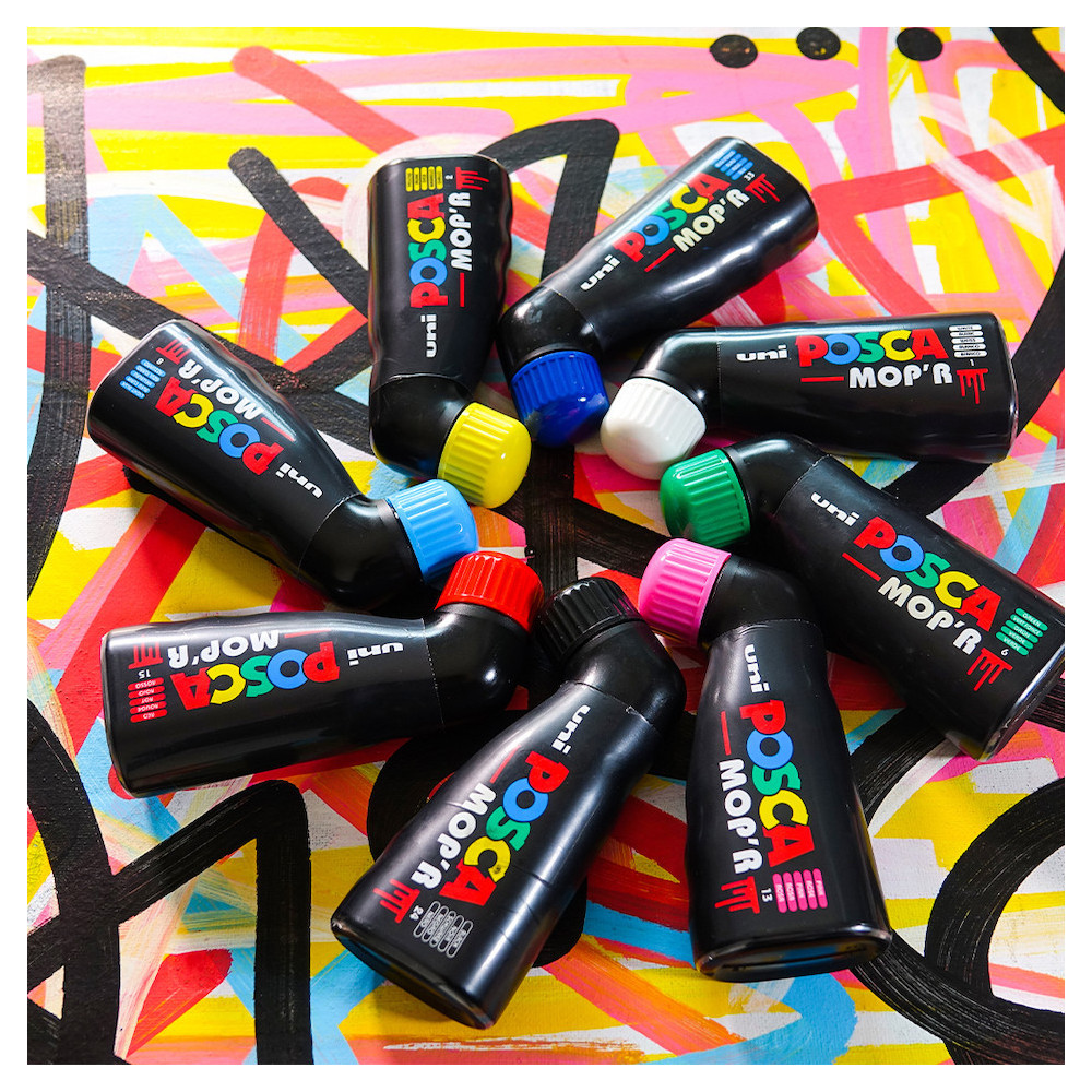 Posca Paint Marker MOP'R PCM-22 - Uni - Black, 3-19 mm