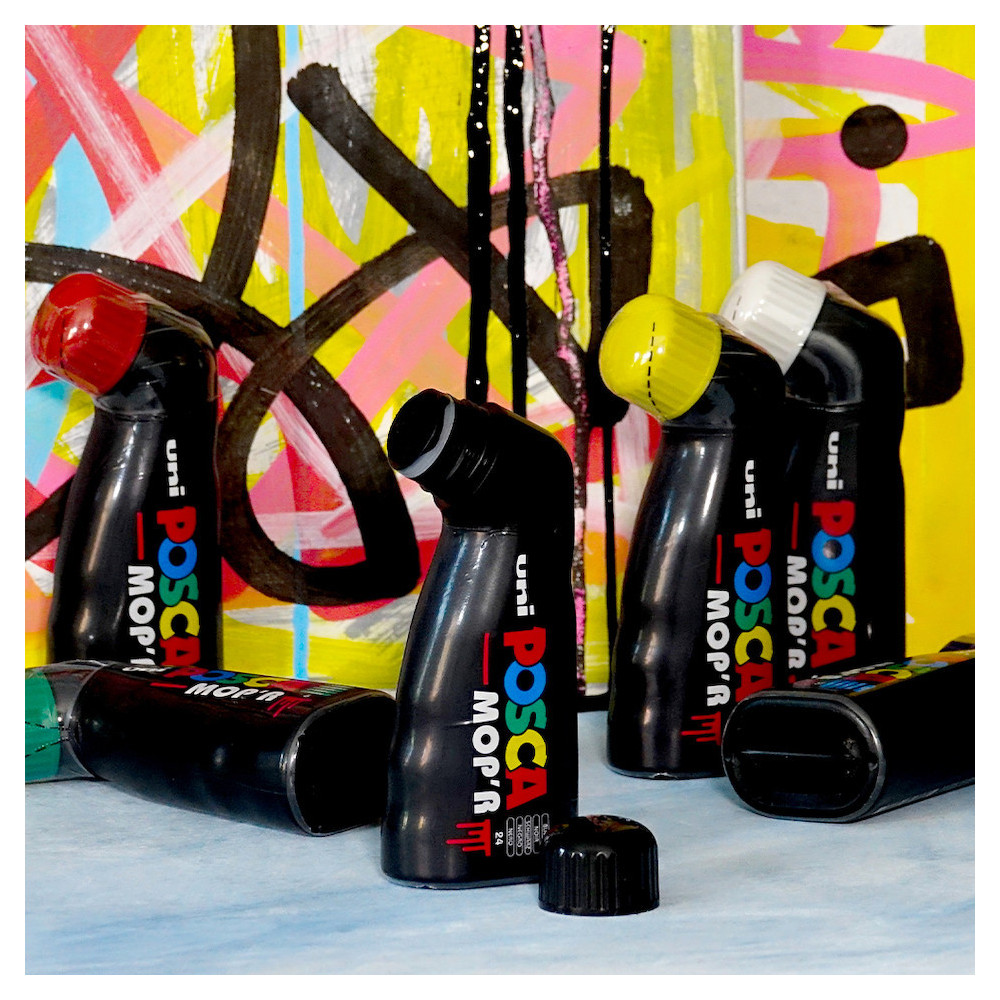 Posca Paint Marker MOP'R PCM-22 - Uni - Black, 3-19 mm