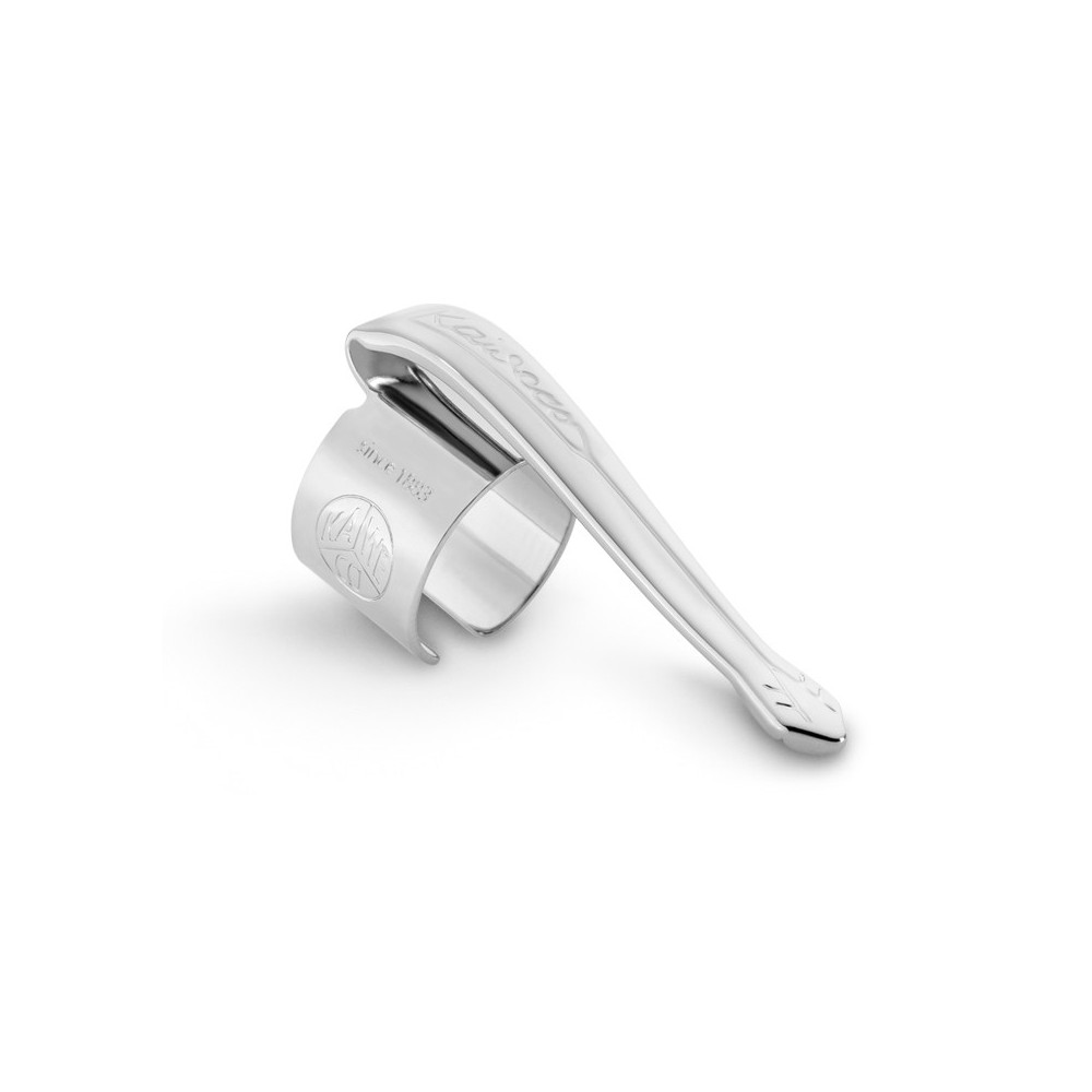Octagonal clip for Supra series stationery - Kaweco - Nostalgic Silver