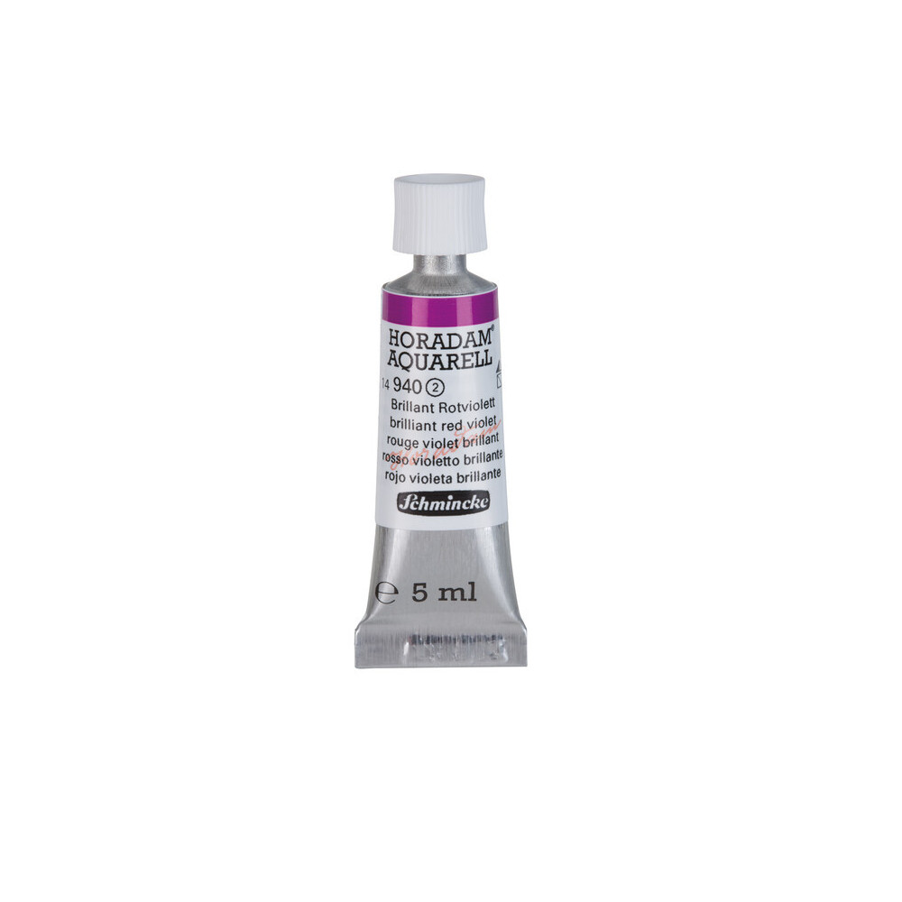 Farba akwarelowa Horadam Aquarell - Schmincke - 940, Brilliant Red Violet, 5 ml